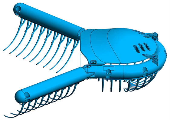 Modellierung von der "River Whale"